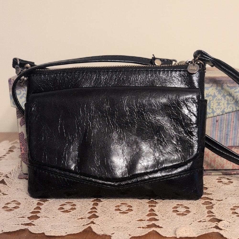 HOBO Black Amble Crossbody Bag
